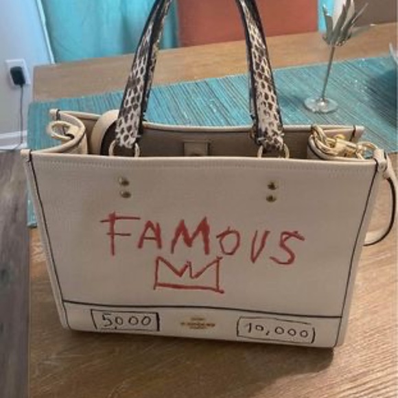 Coach Handbags - Coach x Jean-Michel Basquiat Dempsey Carryall